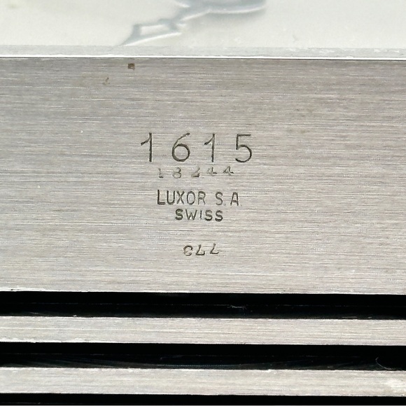 CARTIER Stainless Steel Carriage Clock Swiss Made - Picture 5 of 7